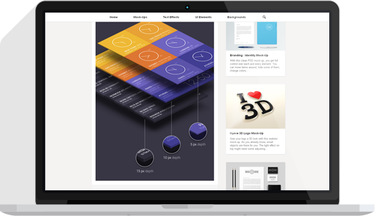 ISOMETRIC PERSPECTIVE MOCK-UP